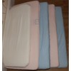 2 x Travel Cot 95 x 65 Fitted Sheets -