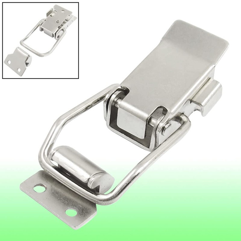 uxcell Stainless Steel Drawer Toolbox Toggle Latch Catch, 3.1-Inch