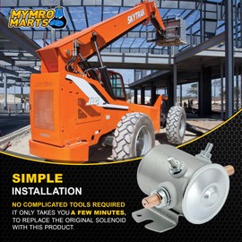 12V 150A 4-Pole 300A Max SPST Continuous Duty Solenoid Relay for Golf Carts Winch Marine Van Cole Hersee 24059 1114208 1114218 1114223 1114534 5117340 974-1215-011 70-111224