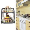Wall Corner Storage Shelf 2 Tier Space Saving Versatile Durable