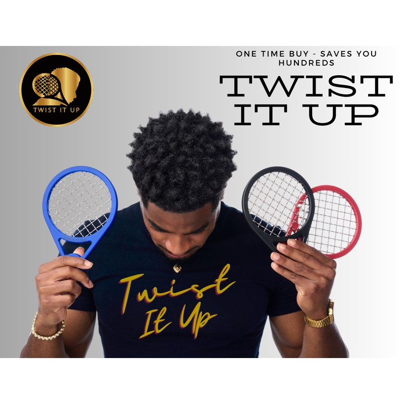 Twist It Up Comb (Imperial Blue) - Alternative to Hair