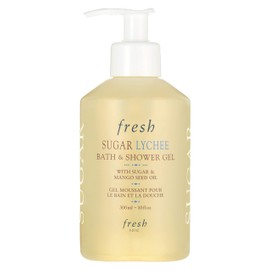 Fresh Sugar Lychee Bath & Shower Gel Pump with Mango Seed Oil 10oz (300ml)