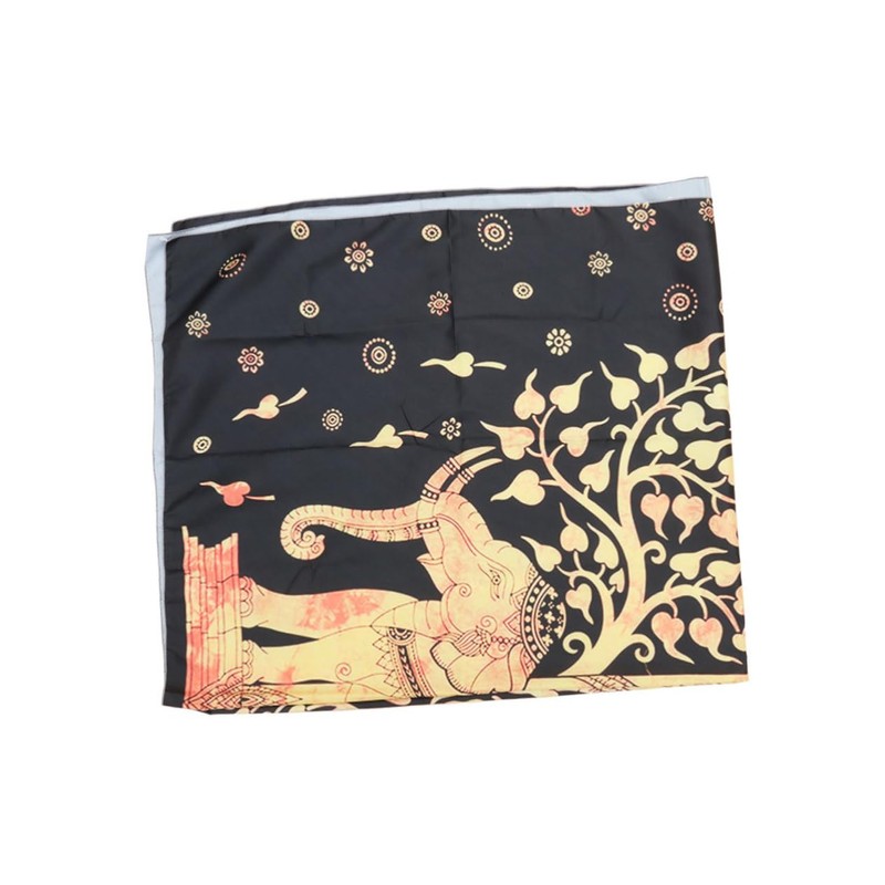 TEHAUX Elephant Tapestry Decoration Carpet Sofa Backdrop Elephant Pattern Tapestry
