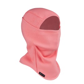KOOLSOLY Ski Mask Balaclava Cold Weather Warm and Fleece Face Mask Neck Warmer Full Face Mask for Men&Women Pink