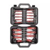 INTERTOOL 58-Piece Magnetic Screwdriver Set with Bits and Case VT08-3358