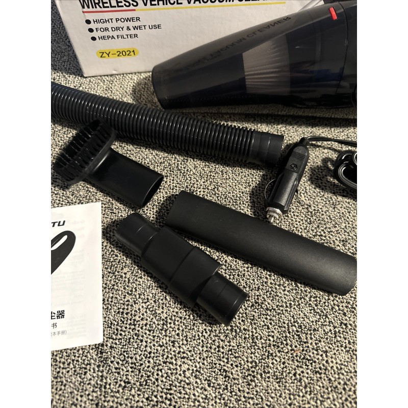 Suitu ZY-2021 Wireless Vehicle Vacuum Cleaner Brand New HEPA Filter