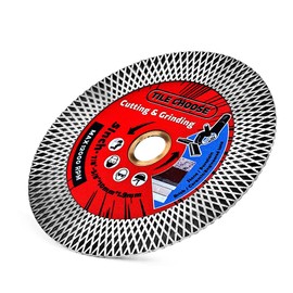 Diapro 5" Tile Saw Blade Diamond Blade for Cutting and Grinding Porcelain Tile Granite Marble (5", 1)