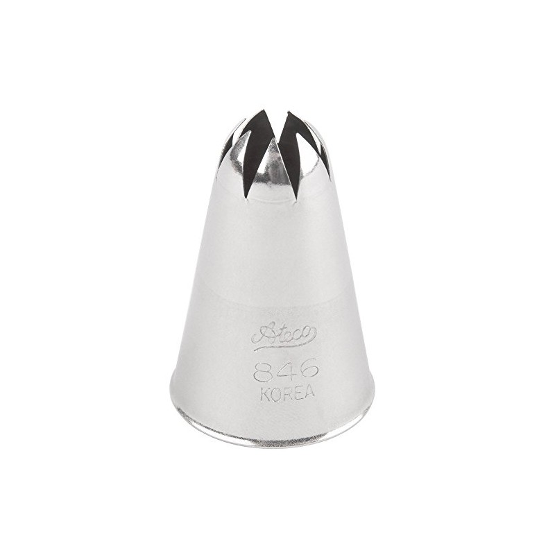 Ateco # 846 - Closed Star Pastry Tip 1/2'' Opening