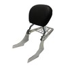 Contoured - Sissy Bar Backrest & Luggage Rack for 95+