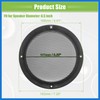 VekAuto Universal 6.5" Car Speaker Grills Cover Mesh Round 6.5