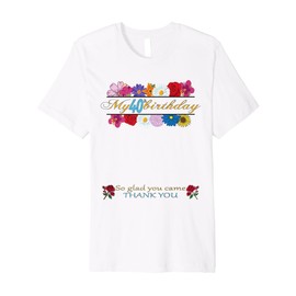 It's My 40th Birthday Women and Girl Sign My Shirt Bday Premium T-Shirt