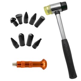 Yourkar - Juego de herramientas de reparación de abolladuras, herramientas de reparación de abolladuras sin pintura para reparación de abolladuras de automóvil, kits de herramientas de reparación de