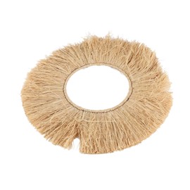 Raffia Wall Decor Portable Textured Appearance Wall Hanging Environmental Friendly Raffia Hanging Wall