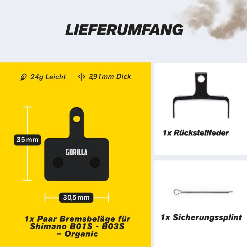 Shimano Deore B01S LX Alivio Acera Tourney Nexave Brake Pads