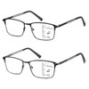 LKEYE Progressive Multifocal Reading Glasses Men No Line Multifocus Transition