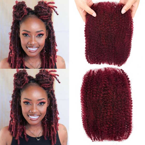 Afro Twist Human Hair 16 Inch Afro Kinkys Bulk Human