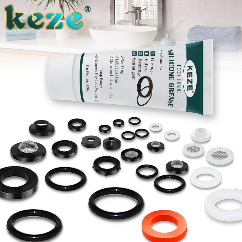 KEZE Silicone Grease Waterproof Food Grade Silicone Sealant Lubricant for