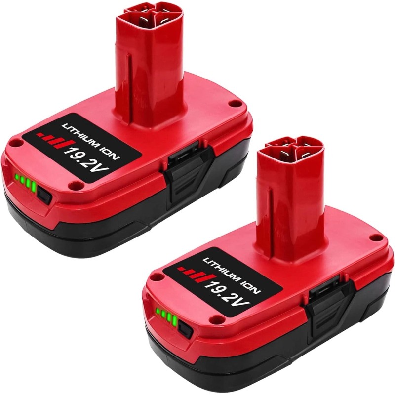 For Craftsman 2Pack For CRAFTSMAN 19.2 VOLT C3 LITHIUM DIEHARD