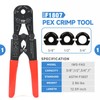 iCrimp PEX Crimping Tool Set for Copper Crimp Ring and