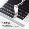 NAGARAKU NAGARAKU Eyelash Extensions Individual Lashes 0.07 CC curl 7-15mm Mix Tray Classic Matte Black Soft Natural Faux Mink 16 rows