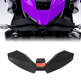 Motorcycle Winglet Fairings for YAMAHA MT-09 MT-09SP (2024-2025) - Spoiler Wing for Yamaha MT 09 Winglets, Durable ABS Plastic Easy Installation of Yamaha MT 09 Fairings (Matte Black)