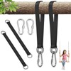 Set of 2 Swing Attachment with 2 Heavy Duty Carabiners