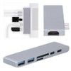 7In1 TypeC High Definition 4K Card Reader Hub Adapter USB3.1