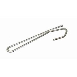 Shade Doctor of Maine Slip-in Drapery Hooks Pins for Pinch Pleat Draperies - Single Prong Long Neck - 4 Pack