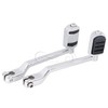 Pair Heel Toe Shift Levers with Shifter Pegs For Harley