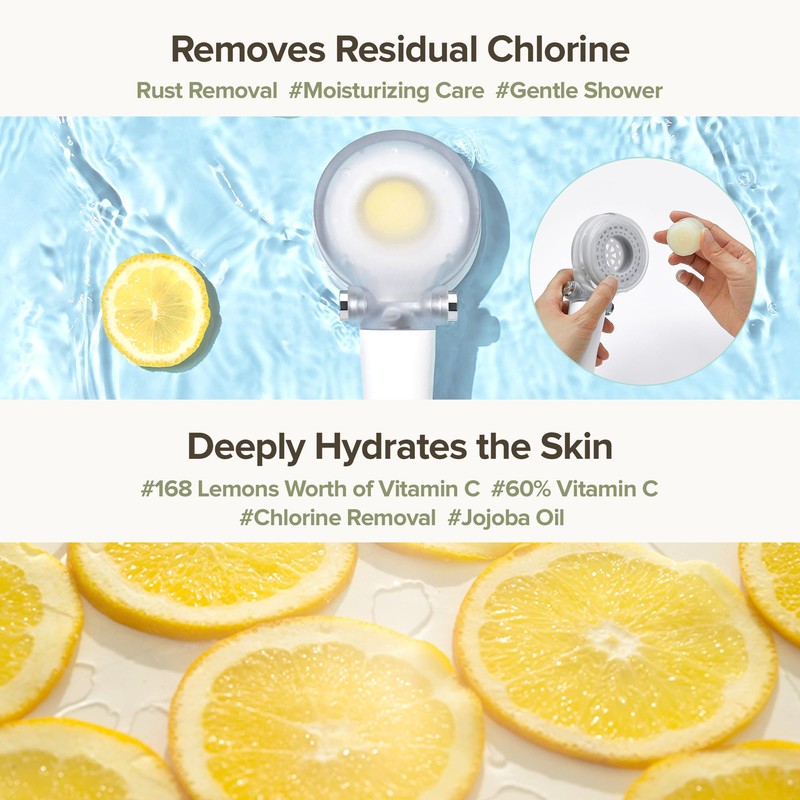 Vita Replacement Filter for Shower Head, Vitamin C Filter Refill