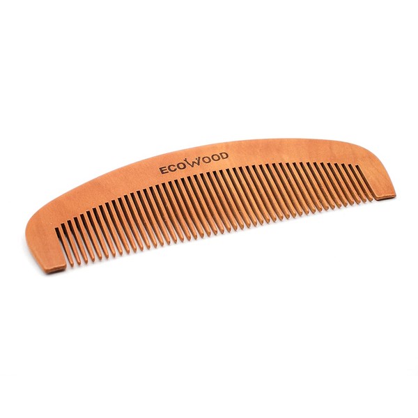 Ecowood® Peine para Cabello Hecho 100% de Madera de Pera