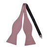 GUSLESON Mens Solid Color Bowties Self Tie Bow Tie Handkerchief