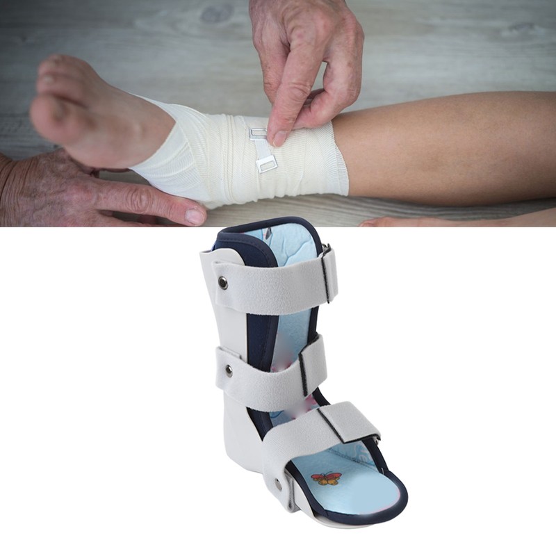 Kids Ankle Brace Comfortable Breathable Adjustable Child Walking Boot for