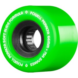 Powell Peralta Snakes 02 66mm 75A グリーン スケートボードホイール