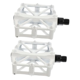 Kisangel Mountain Bike Pedals Anti-Slip Platform Bicycles Flat Pedals 14mm Universal Axle Strong Stable for Rolling Bicycles