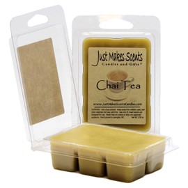 Just Makes Scents 2 Pack - Chai Tea Wax Melts | Tea Leaves, Spice and Vanilla Soy Milk | Hand Poured in The USA