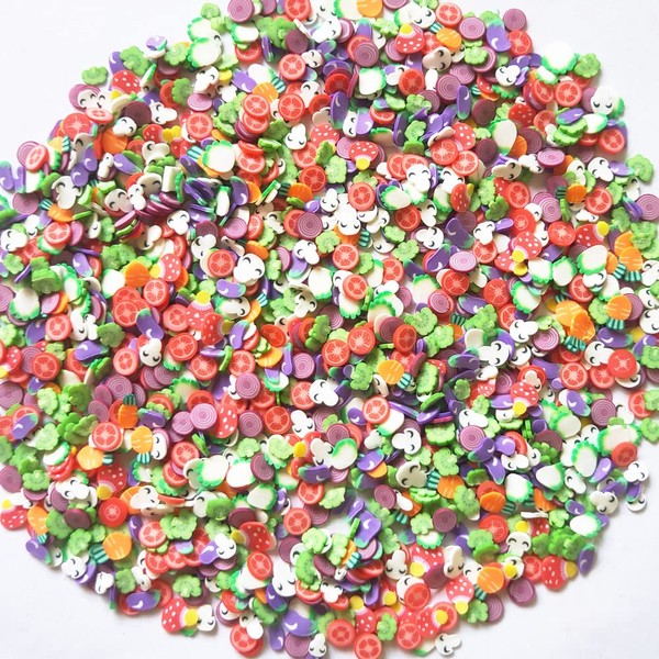 Mo Sheng Accessory 40g Mini Nail Art Fimo Slices Design
