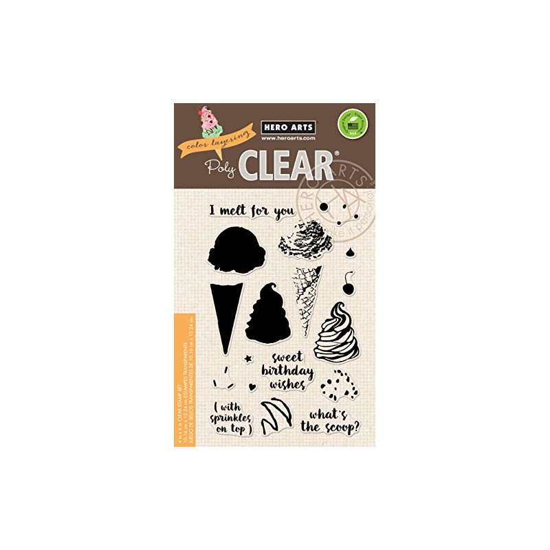 Hero Arts Color Layering Ice Cream