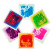 Art3d 1-Pack Fancy Floor Tile for Kids Room Liquid Encased