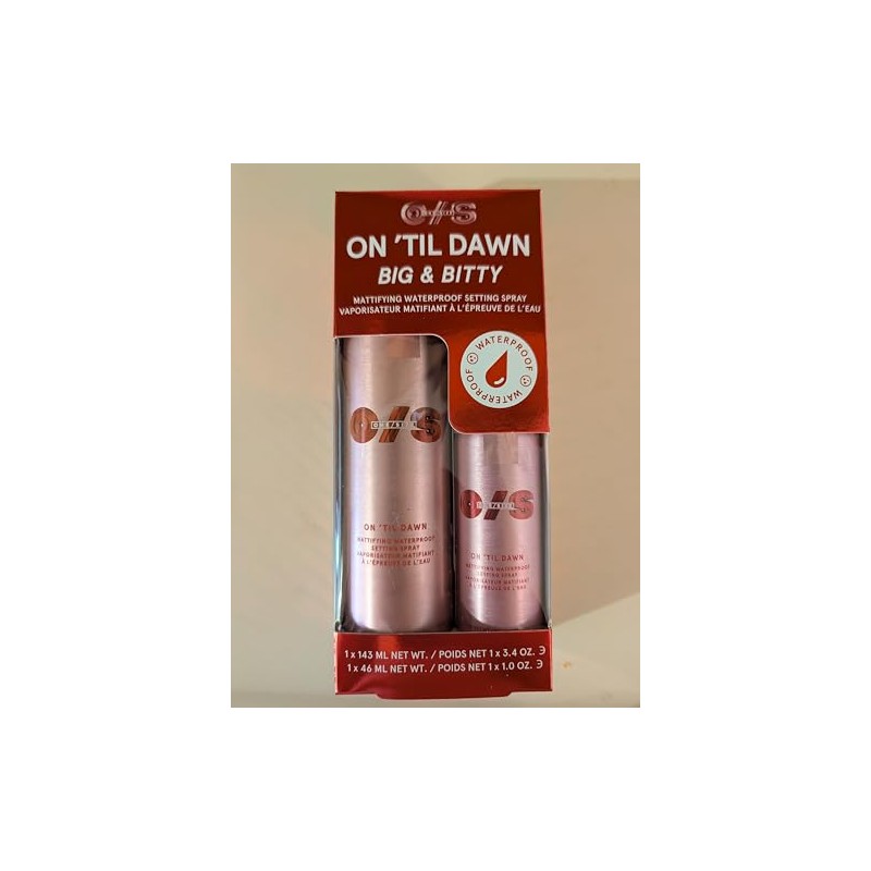 On ’Til Dawn Big & Bitty Mattifying Waterproof Setting Spray