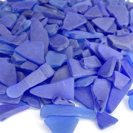 Small Blue Sea Glass, Jewelry Sea Glass, Ocean Glass, 40 Pieces, Tumbled Beach Sea Glass, Seaglass, Craft Glass, Frosty Art Glass