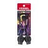 VESSEL QB-22K2GBK Galaxy Ball Grip Quick Catcher 2 Pack (Black)