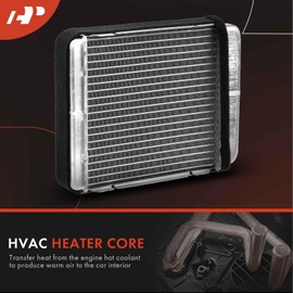 A-Premium Rear HVAC Heater Core Compatible with Chrysler Town & Country 1988/1990-1995 & Dodge Caravan, Grand Caravan & Plymouth Grand Voyager, Voyager, Replace# F8VZ18476AA, YW7Z18746AA