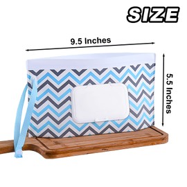 4 Pack Reusable Wipes Pouch Portable Wipes Dispenser Refillable Wipes Container Lightweight Travel Wipes Case Baby Wipes Holder for Diaper Bag