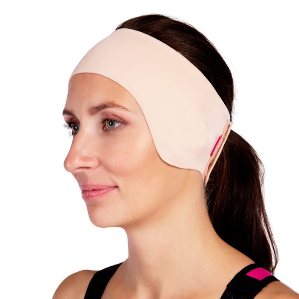 Post-operative compression headband PU 03 by LIPOELASTIC, black