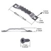 Swpeet 120 Pcs Sawtooth Picture Frame Hanging Hangers Double Hole