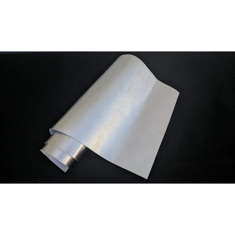 WISAUTO Aluminized Heat Shield Thermal Barrier Adhesive Backed Heat Blanket