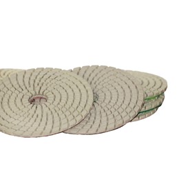 4" STADEA Concrete Diamond Polishing Pads Set + Buff for concrete polishing Concrete Sanding Wet Grinders/Polishers