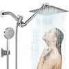 10 inch Rainfall Shower Head Combo Stainless Steel, THE FIRST