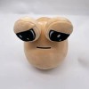Peluche Pou Triste De 22cm Emoticon Alien Sin Sentimientos Color
